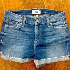 Paige denim shorts